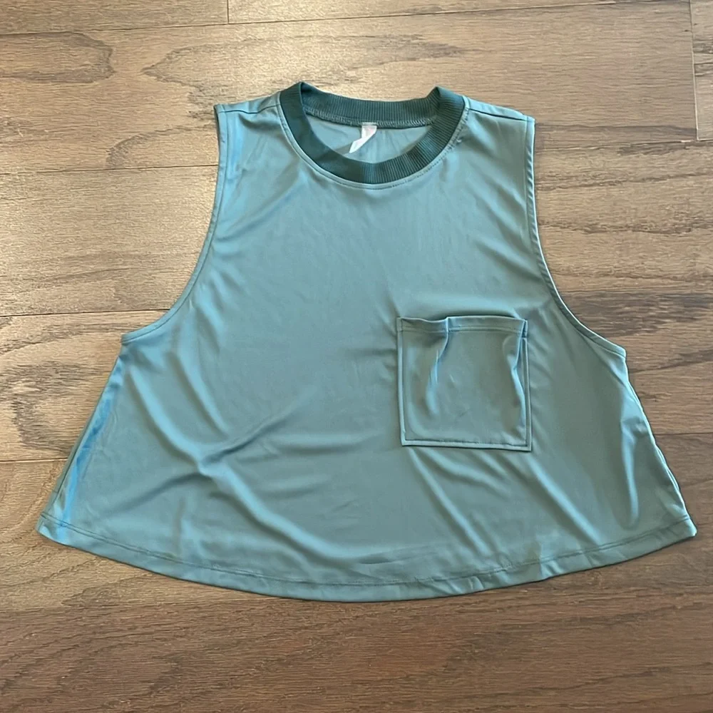 FP Movement Throwback Tank / Misty Forest - Size XS - Picture 1 of 10